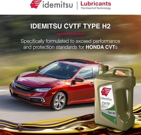 سائل ناقل الحركة Idemitsu CVT HCF-2، زيت ناقل الحركة من النوع H2 لناقل الحركة المتغير باستمرار هوندا (1 كوارت) in Saudi Arabia