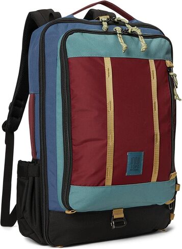 Topo Designs Global Travel Bag, Dark Denim/Burgundy, 30L in Saudi Arabia
