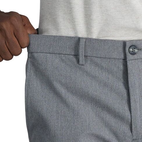 Haggar Men's Wrinkle Free Straight Fit Flat Front Khaki Pant in Saudi Arabia