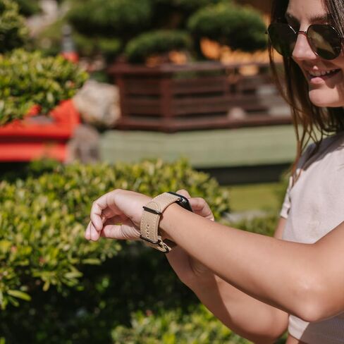 CARTERJETT متوافق مع سوار ساعة Apple مقاس 45 مم 44 مم 42 مم من القماش iWatch للنساء والرجال بستة ألوان حزام منسوج للسلسلة 8 7 6 5 4 3 2 1 & SE Sport Edition SM-XXL in Kuwait