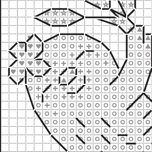 DIMENSIONS Smiling Sloth Counted Cross Stitch Kit for Beginners, 11 Ct. White Aida Cloth, Finished Project 3" Diameter, Multicolor 5 Piece in Kuwait