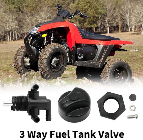 7052161 3-Way Fuel Tank Valve Petcock w/Knob Nut 5432559 Replacement for Polaris ATV Sportsman 335 325 330 400 500 600 700 Magnum 325 330 500 Trail Boss 325 330 and more in Saudi Arabia