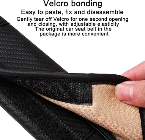 Mandark 2PCS Car Seat Belt Covers, Microfiber Leather Vehicle Searbelt Shoulder Strap Pad Cushion, Breathable Auto Safety Belt Neck Protectors Accessories, Universal for SUV, Truck, RV（Black/Purple） in Saudi Arabia