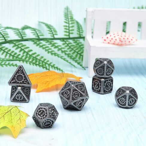 يتم استخدام DND Metal Dice كـ Dungeon و Dragon Dice RPG. يمكن استخدام بدلة النرد الرائعة متعددة الجوانب DND كهدية وهي مناسبة جدًا لهواة جمع النرد. in Kuwait