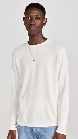 تي شيرت Clive Waffle Knit للرجال in Kuwait