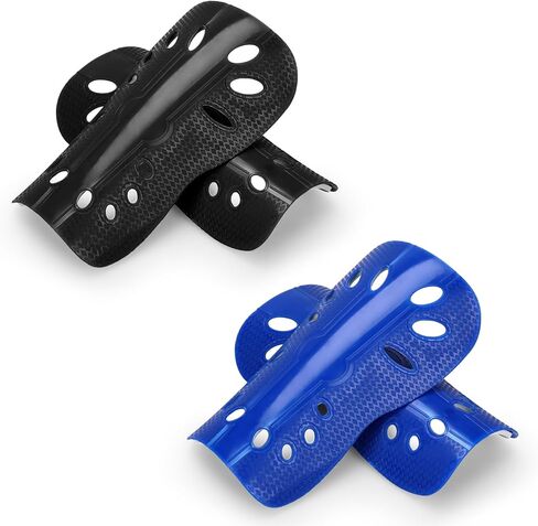 واقيات قصبة القدم لكرة القدم، زوجان من أكمام واقي قصبة الساق خفيفة الوزن وجيدة التهوية للبالغين والأطفال، واقيات ساق الساق للشباب والرجال والنساء in Kuwait