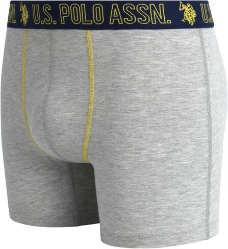 U.S. Polo Assn. Men's Underwear - Performance Stretch Boxer Briefs with Comfort Pouch (8 Pack) in Saudi Arabia