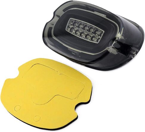 ضوء خلفي LED للدراجة النارية ومصابيح خلفية لقيادة الفرامل متوافق مع Harley Dyna Road King Electra Glide Street Bob Touring (دخان وأحمر) in Saudi Arabia