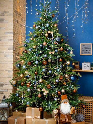 Kalolary 1574PCS Christmas Snowflake Wires Bead Kit Xmas Metal Snowflake Beads Ornament 24PCS Metal Snowflake Wire with Green Red Pearl Beads Handicraft for Christmas DIY Craft Decor (Assemble Need) in Kuwait