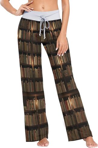 ALAZA Women's Pajama Lounge Pants Casual Stretch Pants Wide Leg in Saudi Arabia