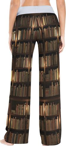 ALAZA Women's Pajama Lounge Pants Casual Stretch Pants Wide Leg in Saudi Arabia