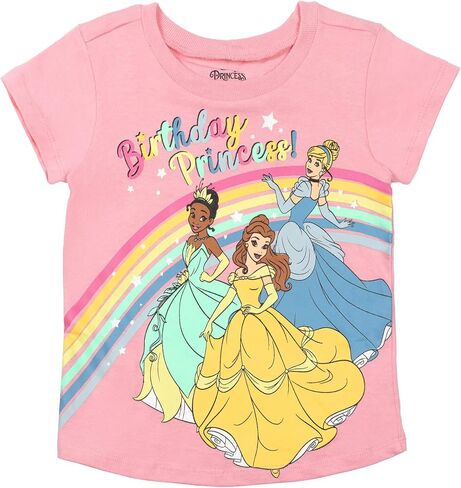 Disney Junior Birthday Girls T-Shirt Toddler to Big Kid Sizes (2T - 14-16) in Saudi Arabia