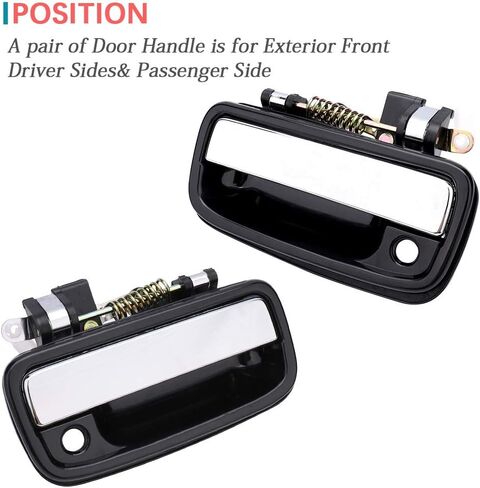 IRONTEK Exterior Left Driver’s Side Door Handle for 1995-2004 Toyota Tacoma, Fits 1995-2004 Toyota Tacoma Front Drivers Side Exterior Door Handle Replacement in Kuwait
