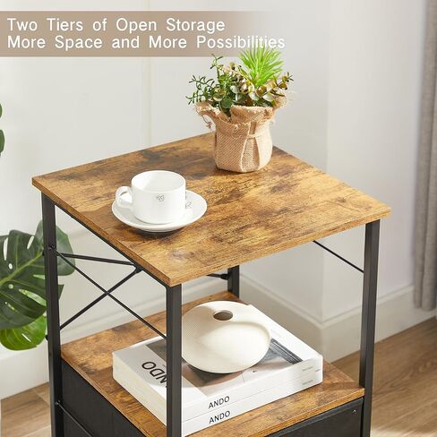 VECELO Multifunctional Mobile File Organizer with Hanging Folders and Storage Drawer, Vertical Filing Cabinet for Home and Office, Black in Saudi Arabia