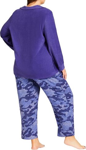 AVENUE Women's Plus Size Top Button Up in Saudi Arabia