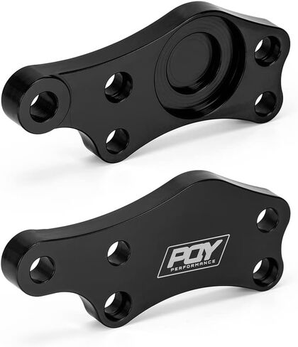 ألومنيوم البليت T-6061 محول قفل التوجيه زيادة زاوية الدوران حوالي +25% طقم ضبط متوافق مع تويوتا JZX100 لكزس IS200 IS300 أسود in Kuwait