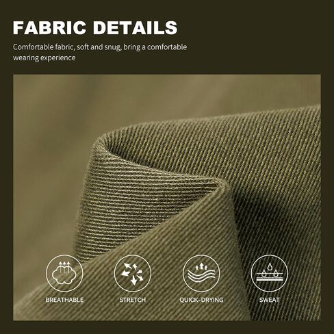 HHZ Mens Slim Fit Cargo Pants Men Flex Stretch Joggers Work Hiking Pants with Pockets - Cargo Work Pants for Men in Saudi Arabia