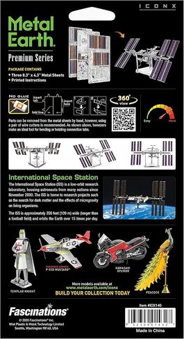 Metal Earth Fascinations Premium Series International Space Station 3D Metal Model Kit Bundle with Tweezers in Saudi Arabia
