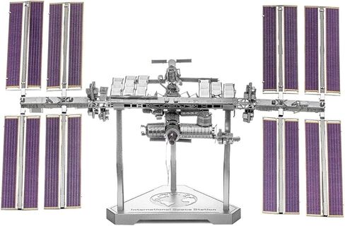 Metal Earth Fascinations Premium Series International Space Station 3D Metal Model Kit Bundle with Tweezers in Saudi Arabia