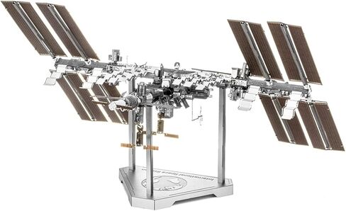Metal Earth Fascinations Premium Series International Space Station 3D Metal Model Kit Bundle with Tweezers in Saudi Arabia
