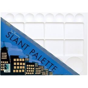 San Francisco Slant Palette 9x12, White