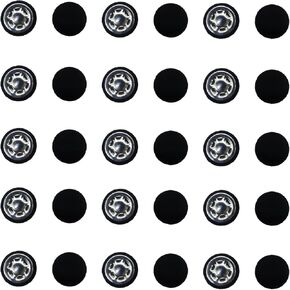 30 Sets Replacement Top Hats Buttons Top Hat Button Baseball Cap Button Hat Button for Baseball Cap Mounting Repair, Clothing Sewing