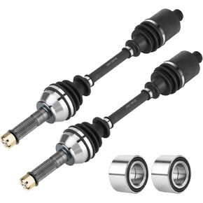 Rear CV Axle Shaft with Wheel Bearing for Polaris Sportsman 450 570 HO Touring X2 ETX 2014 2015 2016 2017 2018 2019 2020 2021 2022 1332501, 1332656, 1332881 ATV Axles