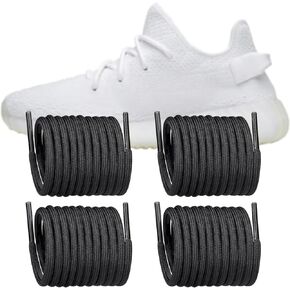 زوجان من أربطة الأحذية البديلة من Endoto لأحذية Adidas Yeezy Boost 350 V1/V2, 380, 500, 700, 750, 950 الرياضية