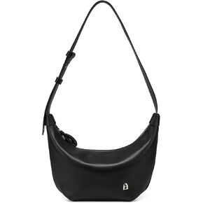 LA FESTIN Crescent Shoulder Bag for Women Cute Hobo Tote Handbag Leather Purse with Adjustable Shoulder Strap for Travel