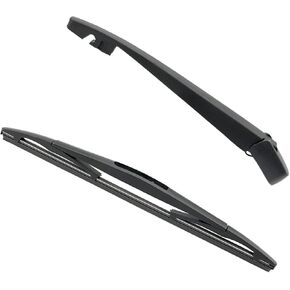 Rear Wiper Blade Arm Set Replacement for Honda CR-V 2017-2022, Jeep Wrangler 2018-2023 Back Glass Wipers, Factory OE Style Rear Windshield Wiper Arm & Wiper Blade 68362097AA