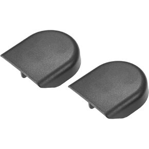ACROPIX Front Windshield Wiper Arm Nut Cover Cap Black Fit for Toyota Celica 2000-2005 - Pack of 2