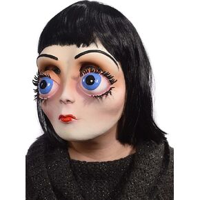 Zagone Studios Big Eyes Doll Mask Unisex Adult Made in USA Novelty Item