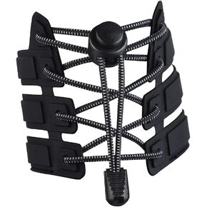 زوجان (4 قطع) من أربطة الأحذية المرنة - أربطة أحذية بدون أربطة للأطفال والكبار - بدون أربطة قابلة للتمدد للأحذية الرياضية in Kuwait