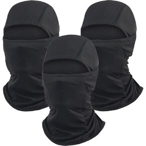 Ski Mask for Men 3 Pack Balaclava Face Mask Women Summer Shiesty Mask Full Head Mask for Motorcycle Helmet Sun UV Protection