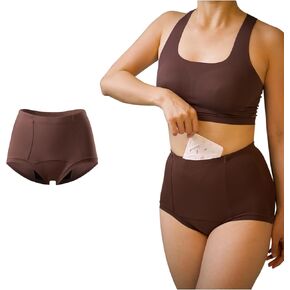 SABLIER Underwear for Women, Heavy Flow Leakproof Panties, Reusable, High-Waisted, Full Coverage, Sleep & Postpartum Support