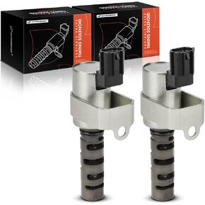 A-Premium 2-PC Engine Variable Valve Timing (VVT) Solenoid Compatible with Subaru Outback 2005-2006 2.5L, Forester 2004-2005 2.5L, Impreza 2004-2006 2.5L, Legacy 2005-2006 2.5L, Baja 2004-2006 2.5L