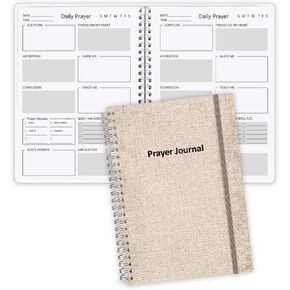 Prayer Journal for Woman, Bible Journal with Verse, 5 Months Scripture, Faith & Devotional Journal, Christian Planner, Bible Study Notebook for Notetaking, Religious Gifts for Women or Man, Twig