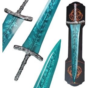 Bloodborne Fantasy Dark Moon Great Sword Full Metal Elden Cosplay Rings Merchandise Moonlight Knight Soul Game Weapons Video Merch Greatsword