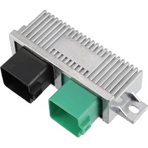 Motoforti Diesel Glow Plug Control Relay Module Switch, GPCM Glow Plug Control Module, for Ford F-250 Super Duty 1999-2010, Metal, YC3Z-12B533-AA, Silver Tone