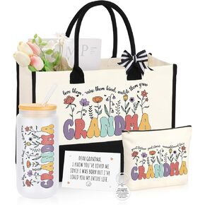 Gifts for Women Basket Set of 5, Christmas Mothers Day Birthday Gifts for Mom Grandma Sister Daughter