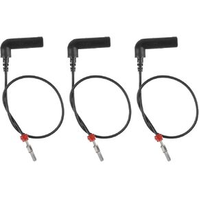 MOTOALL Coolant Heater Glow Plug Wire Harness 3 Pcs Fit for Volkswagen New Beetle Jetta Golf TDI 1998-2006 Replaces# 028971782A