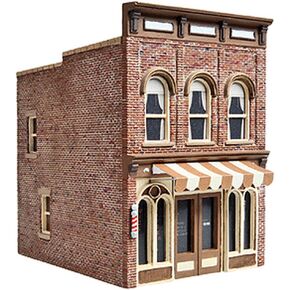 Walthers Cornerstone Vic's Barber Shop Kit