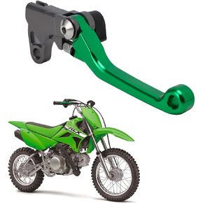 Front Brake Lever Folding for Kawasaki KLX110 2010-2025 & KLX110L 2010-2025 Dirt Pit Bike | Replaces OEM Part 46092-0037