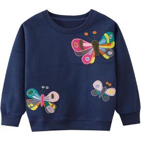 Toddler Sweatshirt Dinosaur Shirt Boys Long Sleeve Pullover Cotton Graphic Toddler Boy Sweater