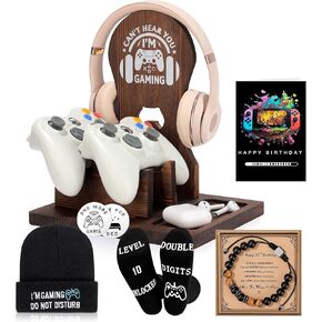 10 Year Old Cool Teen Boy Birthday Gifts, Ideas Gifts for 10 Year Old Cool Teen Boys, 10th Birthday Gifts for Him Gaming Accessories Stuff Room Decor 6 Pcs