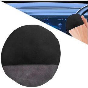 Square Car Touch Screen Cleaner Cloth, Microfiber Cleaning Pad Car Cleaning Wipes, Vehicle Screen Cleaner Tool Car Interior Cleaning Cloth for Car Dashboard Display Electronic Devices (Square)