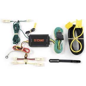 Curt Manufacturing 55567 Vehicle-Side Custom 4-Pin Trailer Wiring Harness,Fits Select Mazda 3,6,CX-7,Toyota Camry,Corolla,FJ Cruiser ,Black