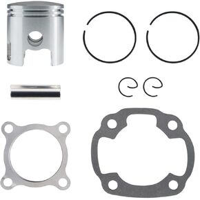 70cc Piston Rings 47mm/1.85“ 12mm/0.47" Pin Bearing Fit for Jog 2-Stroke Scooter ATV Moped Motor