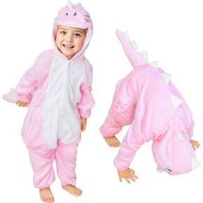 Breevo Halloween Dinosaur Costume Kids Onesie 18M-8Y