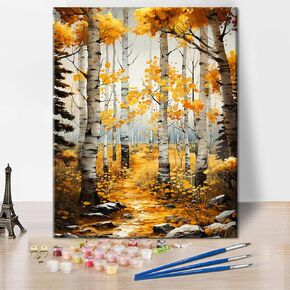 TUMOVO Paint by Number for Adults Canvas Cat with Glass Adult Paint by Number Kits Cat Painting by Numbers for Adults DIY Painting Paint-by-Number Kits Arts Craft for Home Wall Decor, 16 x20 Inch